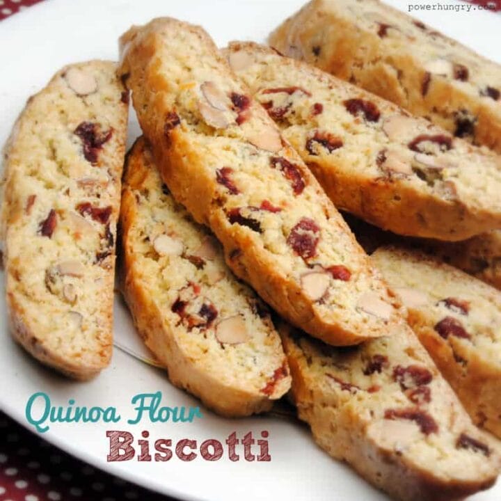 Quinoa Flour Biscotti (Gluten Free)