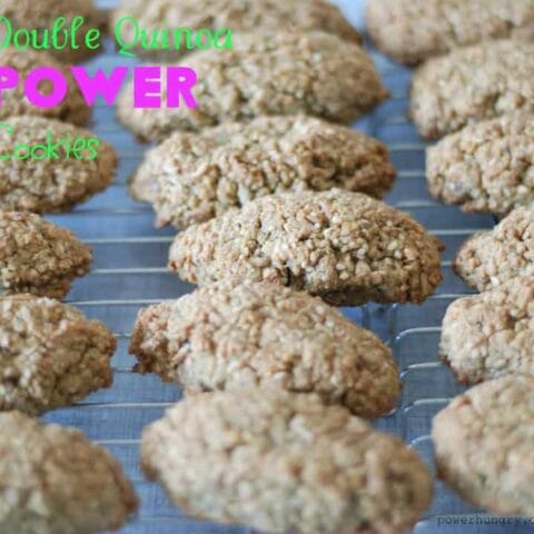Double Quinoa Power Cookies