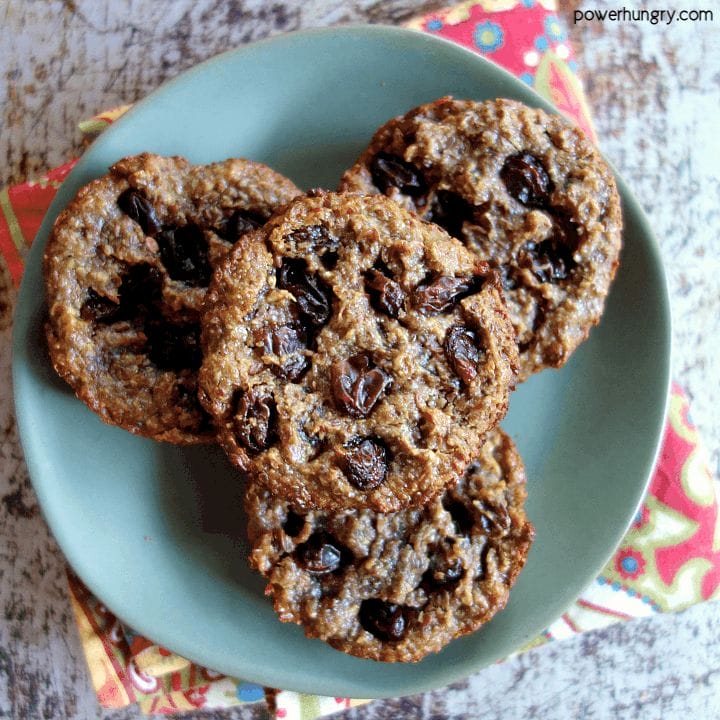 100% Flax Breakfast Cookies {grain-free, vegan, oil-free, paleo, keto option}