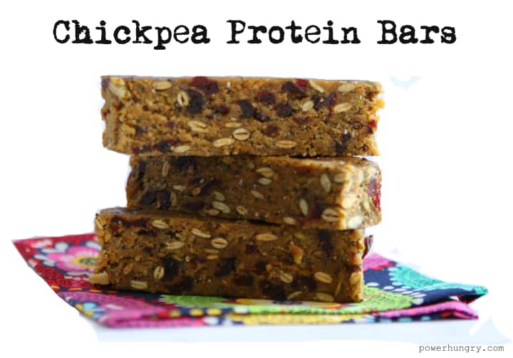 chickpea protein bars 1