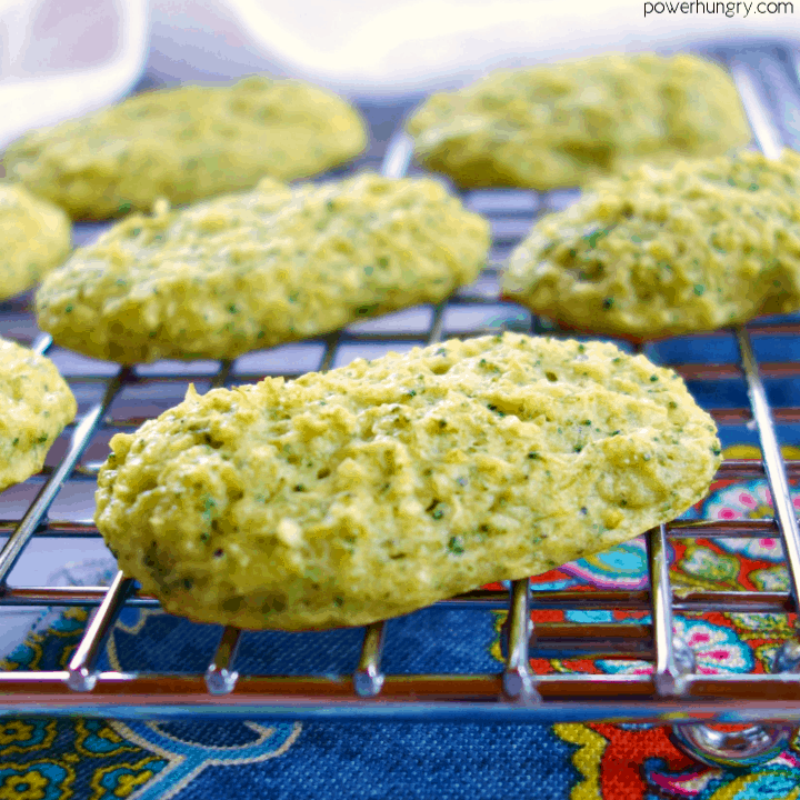 Baked Chickpea Flour Broccoli Tots {Vegan, Grain-Free}}