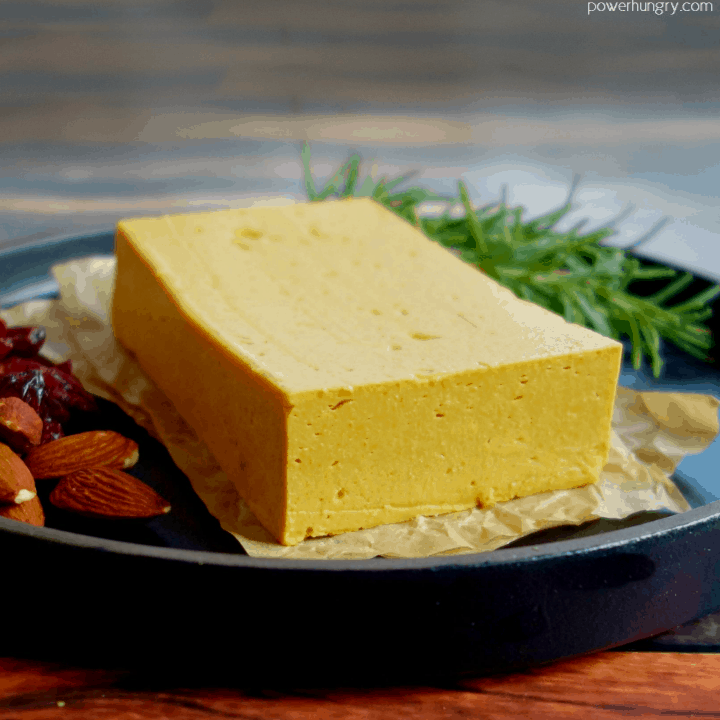 Chickpea Flour Cheddar Cheese {Vegan, Nut-Free, Soy-Free}