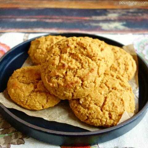 Vegan Sweet Potato Drop Biscuits {Grain-Free, Oil-Free}