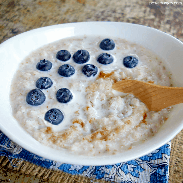 Coconut Flax Porridge {Vegan, Keto, 2-Ingredients}