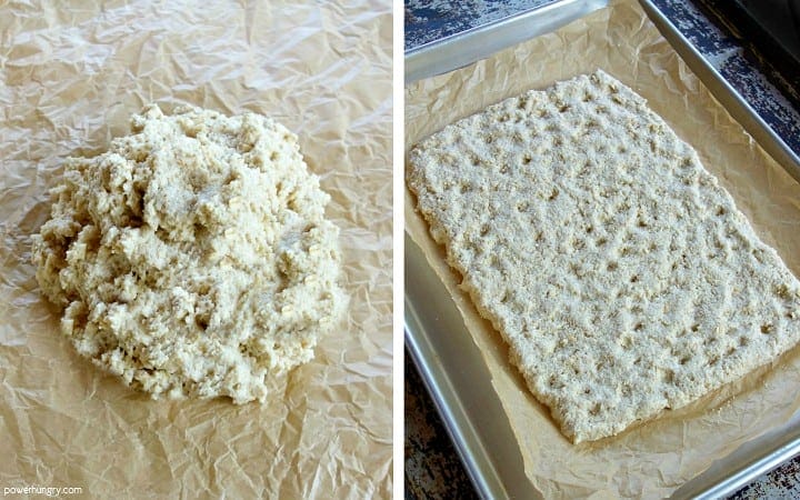 almond flour oat foccacia dough