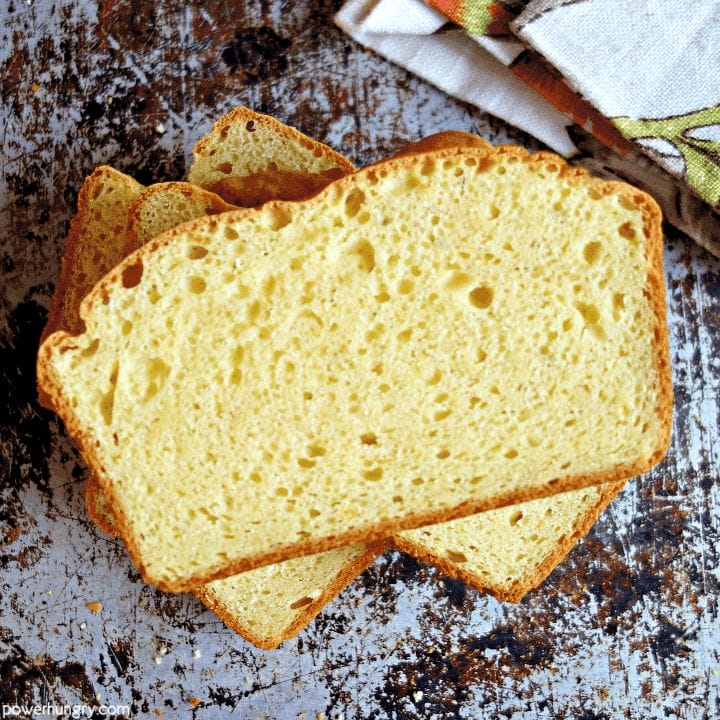 3-Ingredient Grain-Free Vegan Sandwich Bread (oil-free)