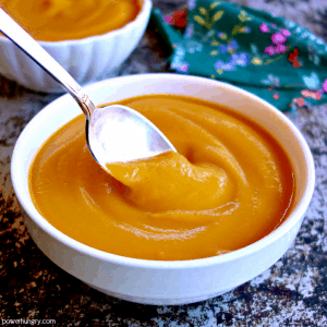 3-Ingredient Roasted Carrot Soup (V, GF, Oil-Free)