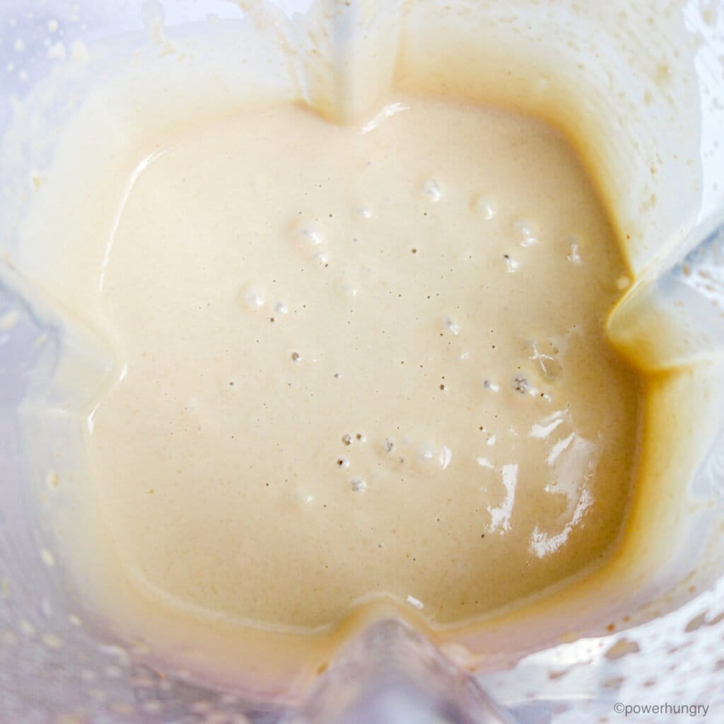 blended ice cream mix for sunflower seed ice cream